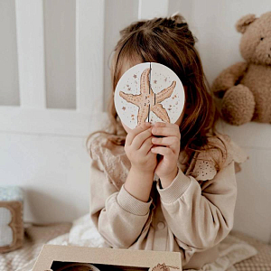 Пазлы плавающие Mrs. Ertha "Bath Buds", 20 шт, мир океана